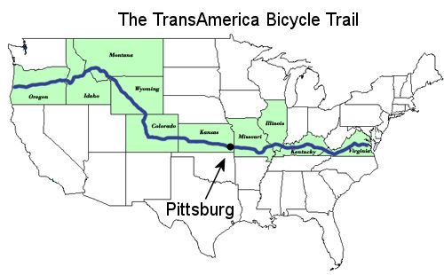 trans am cycle route